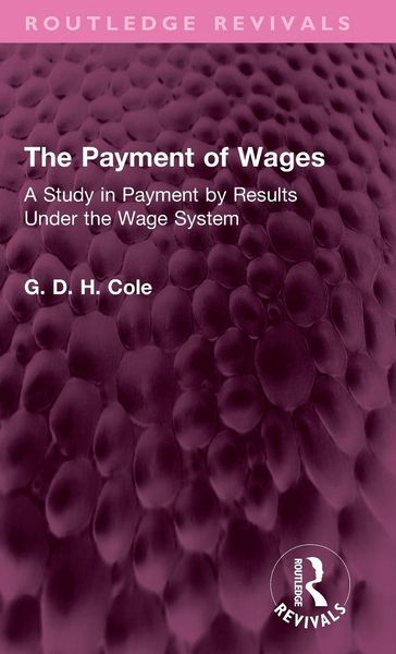 Produktbild: The Payment of Wages