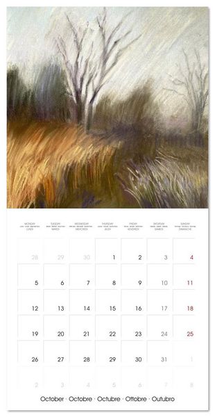 Produktbild: Lieux merveilleux (Calendrier mural carr&eacute; 2026 30x30 cm) Calendrier double avec une page pour vos prises de notes