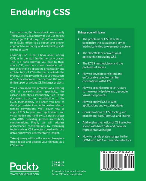 Produktbild: Enduring CSS