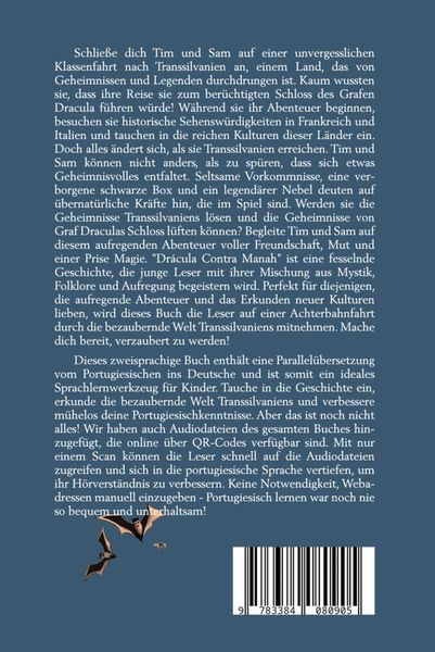 Produktbild: Lerne Portugiesisch mit Dr&aacute;cula Contra Manah