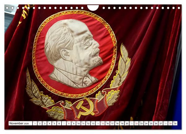 Produktbild: LENIN LEBT - Bilder einer Ikone (Wandkalender 2026 DIN A4 quer), CALVENDO Monatskalender