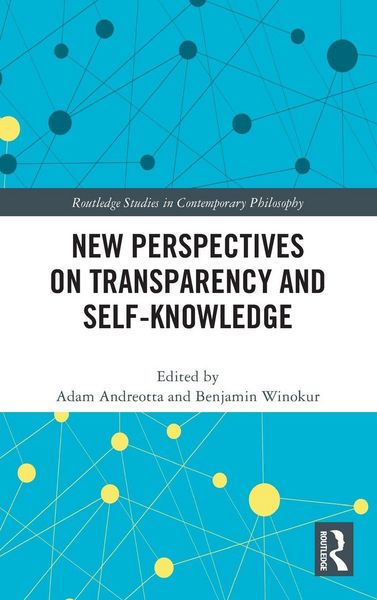Produktbild: New Perspectives on Transparency and Self-Knowledge