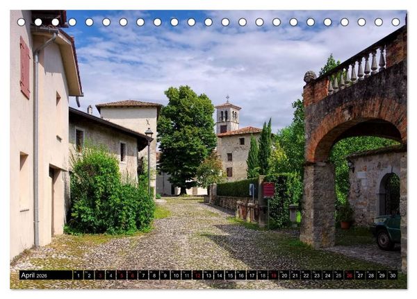 Produktbild: Friaul-Julisch Venetien - zwischen Alpen und Adria (Tischkalender 2026 DIN A5 quer), CALVENDO Monatskalender
