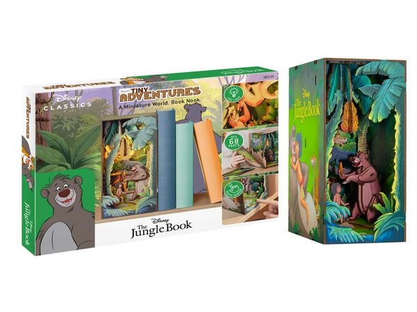 Produktbild: Book Nook DIY B&uuml;cherecke Disney Das Dschungelbuch