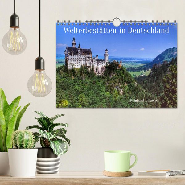 Produktbild: Welterbest&auml;tten in Deutschland (Wandkalender 2026 DIN A4 quer), CALVENDO Monatskalender