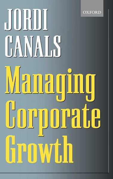 Produktbild: Managing Corporate Growth