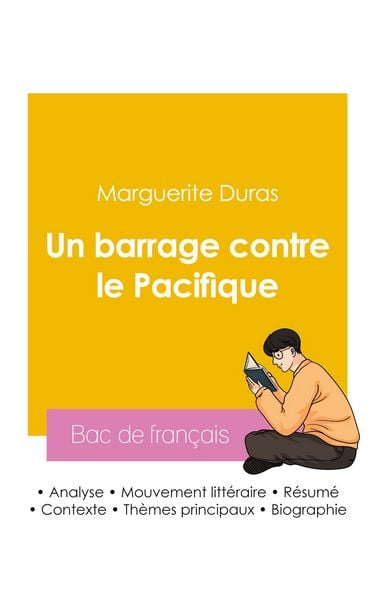 Produktbild: R&eacute;ussir son Bac de fran&ccedil;ais 2026 : Analyse du roman Un barrage contre le Pacifique de Marguerite Duras