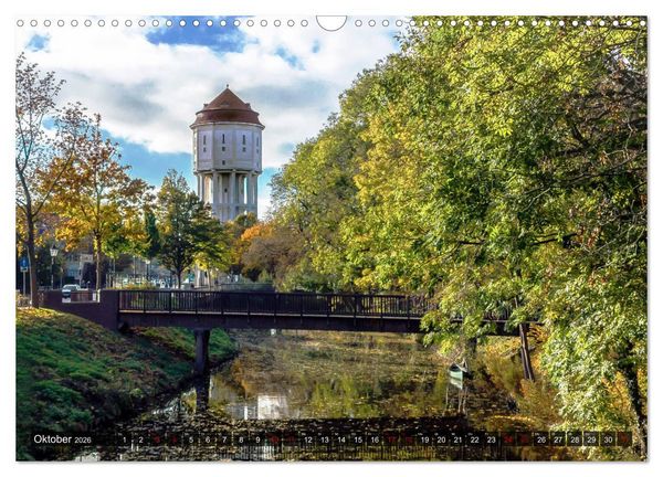 Produktbild: EMDEN, Seehafenstadt in Ostfriesland (Wandkalender 2026 DIN A3 quer), CALVENDO Monatskalender
