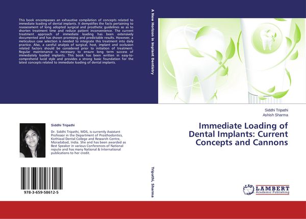 Produktbild: Immediate Loading of Dental Implants: Current Concepts and Cannons