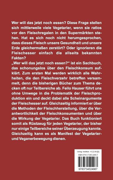Produktbild: Wer will das jetzt noch essen?