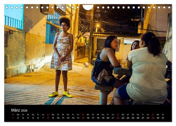 Produktbild: Rio de Janeiro dazwischen - in between (Wandkalender 2026 DIN A4 quer), CALVENDO Monatskalender