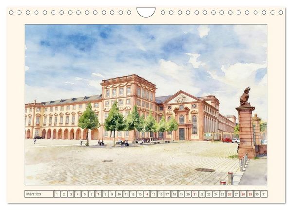 Produktbild: Vielfalt in Mannheim (Wandkalender 2027 DIN A4 quer), CALVENDO Monatskalender