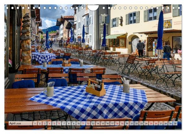 Produktbild: Unterwegs im Werdenfelser Land (Wandkalender 2026 DIN A4 quer), CALVENDO Monatskalender