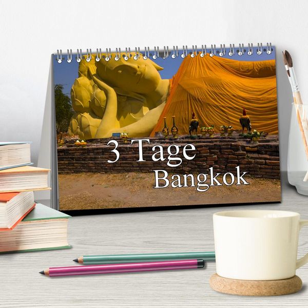 Produktbild: 3 Tage Bangkog (Tischkalender 2026 DIN A5 quer), CALVENDO Monatskalender