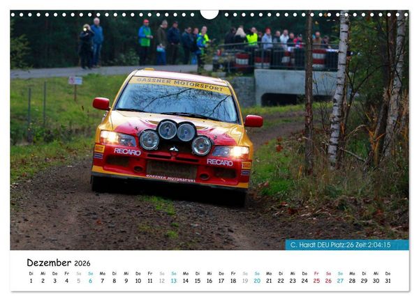 Produktbild: Lausitz-Rallye Kalender (Wandkalender 2026 DIN A3 quer), CALVENDO Monatskalender