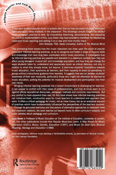 Produktbild: Music, Informal Learning and the School