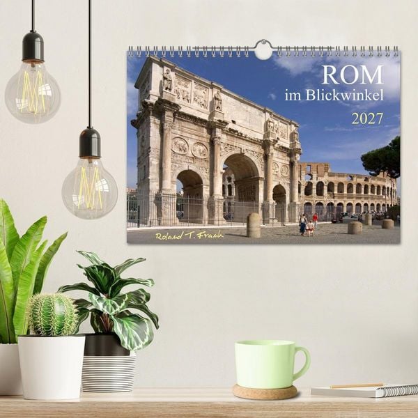 Produktbild: Rom im Blickwinkel (Wandkalender 2027 DIN A4 quer), CALVENDO Monatskalender