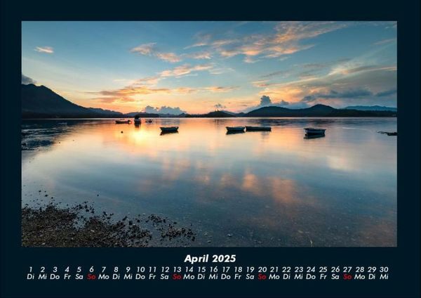 Produktbild: Tage am See 2025 Fotokalender DIN A4