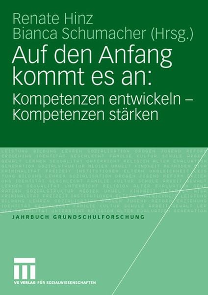 Produktbild: Auf den Anfang kommt es an: Kompetenzen entwickeln - Kompetenzen st&auml;rken