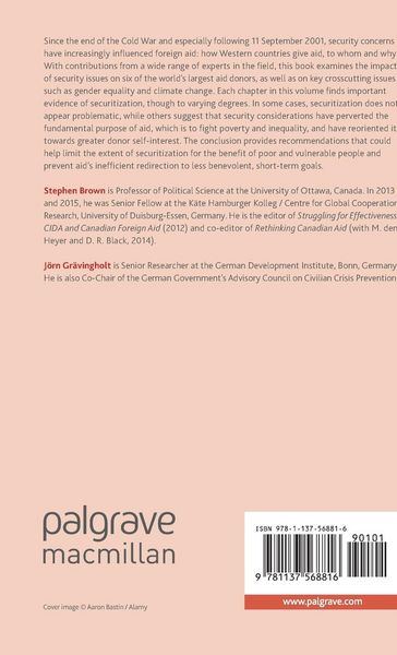 Produktbild: The Securitization of Foreign Aid