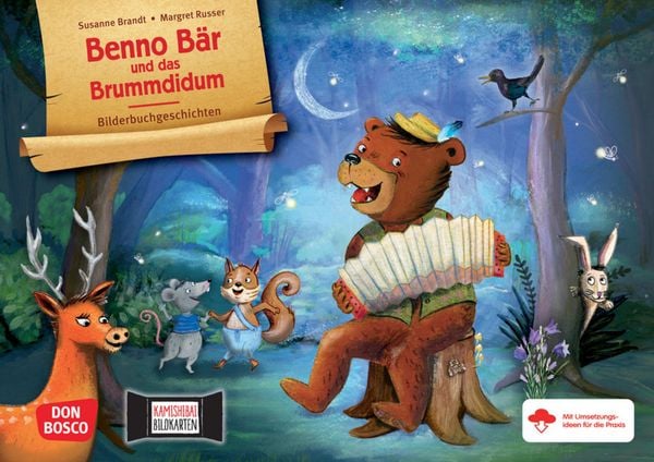 Produktbild: Benno Bär und das Brummdidum. Kamishibai Bildkartenset