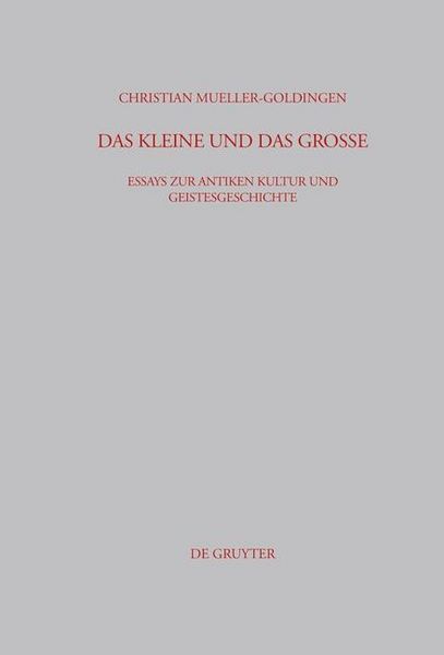 Produktbild: Das Kleine und das Gro&szlig;e