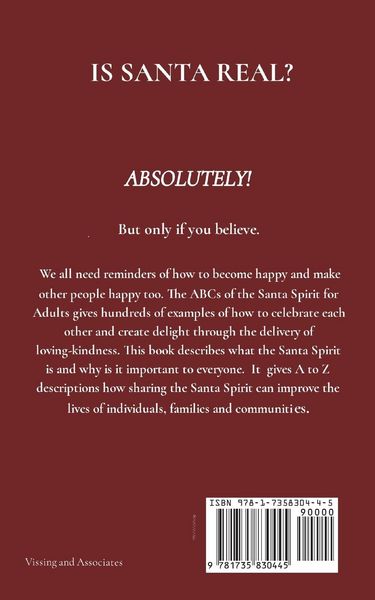 Produktbild: The ABCs of the Santa Spirit for Adults