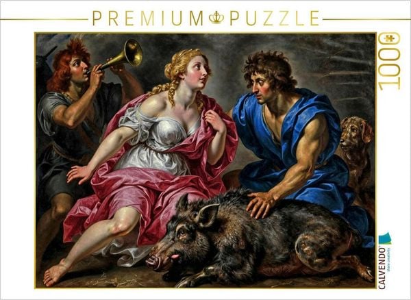 CALVENDO Puzzle Alalante und Meleager | 1000 Teile Lege-Größe 64x48cm Foto-Puzzle für glückliche Stunden