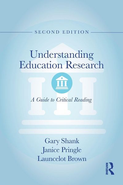 Produktbild: Shank, G: Understanding Education Research