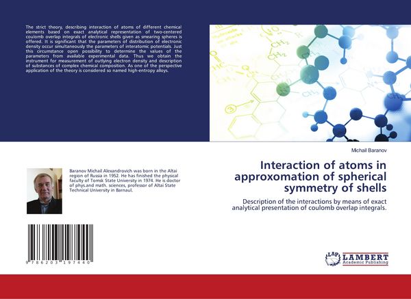 Produktbild: Interaction of atoms in approxomation of spherical symmetry of shells