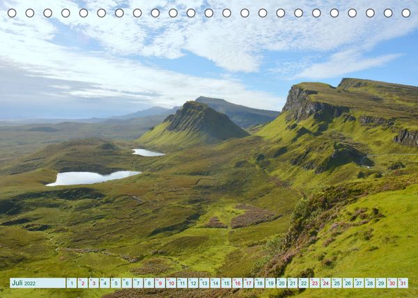 Produktbild: Isle of Skye - Die sch&ouml;nsten Landschaften Schottlands (Tischkalender 2022 DIN A5 quer)