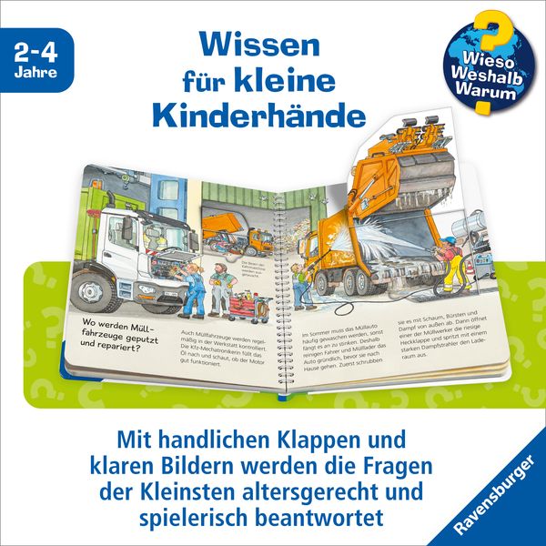 Produktbild: Wieso? Weshalb? Warum? junior, Band 74 - Die M&uuml;llfahrzeuge