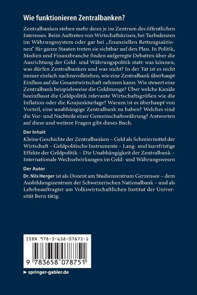 Produktbild: Wie funktionieren Zentralbanken?