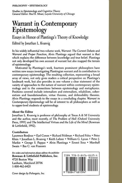 Produktbild: Warrant in Contemporary Epistemology