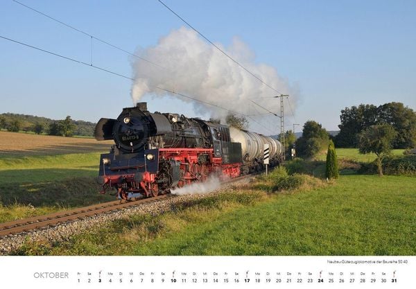 Produktbild: Dampfloks in Farbe Kalender 2027