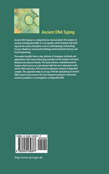 Produktbild: Ancient DNA Typing