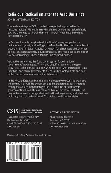 Produktbild: Religious Radicalism after the Arab Uprisings