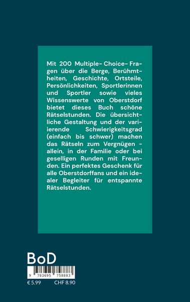 Produktbild: R&auml;tselvolles Oberstdorf
