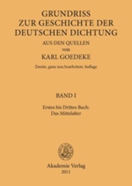 Produktbild: Erstes bis Drittes Buch: Das Mittelalter
