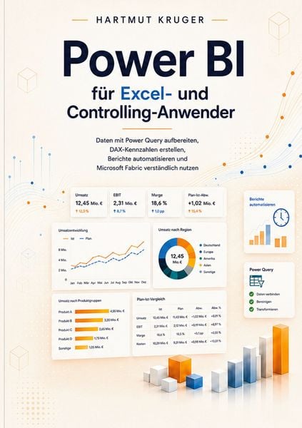 Produktbild: Power BI f&uuml;r Excel- und Controlling-Anwender