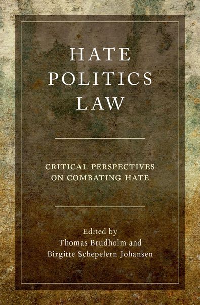 Produktbild: Hate, Politics, Law