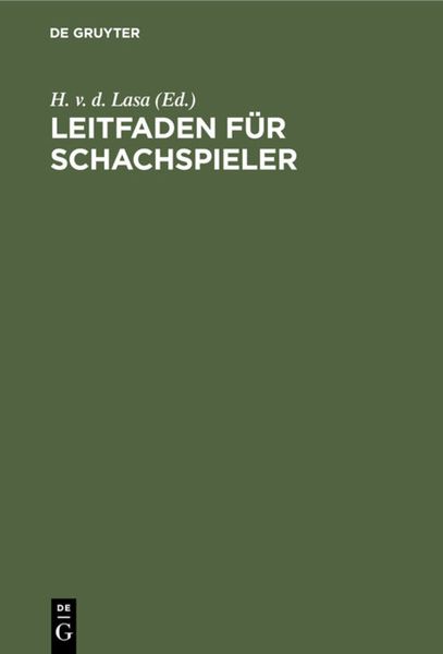 Produktbild: Leitfaden f&uuml;r Schachspieler