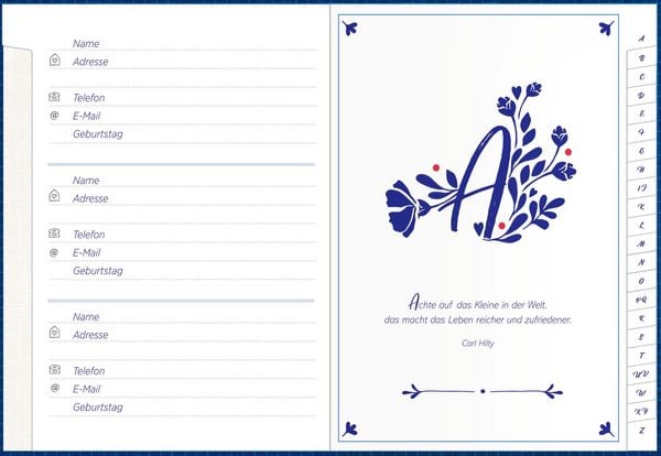 Produktbild: Adressbuch