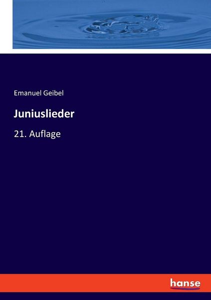 Produktbild: Juniuslieder