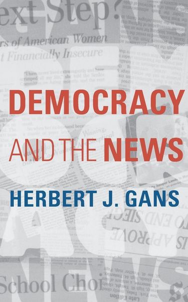 Produktbild: Democracy and the News