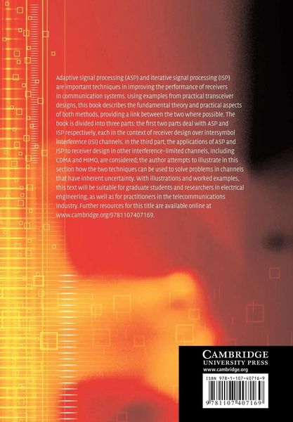 Produktbild: Adaptive and Iterative Signal Processing in Communications
