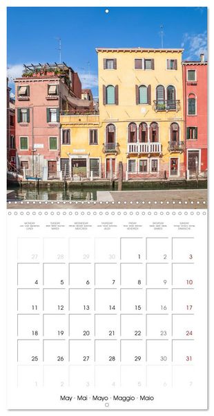 Produktbild: Fascination VENICE (Wall Calendar 2026 12 &times; 12 Inch) CALVENDO 12 Month Wall Calendar
