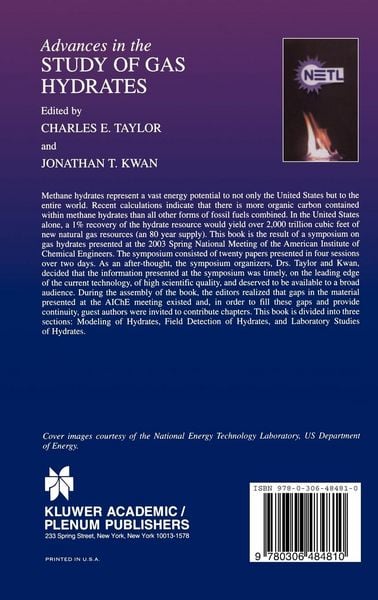 Produktbild: Advances in the Study of Gas Hydrates
