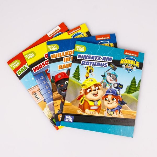 Produktbild: Nelson Mini-B&uuml;cher: 4er Rubble & Crew 1-4