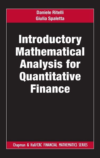 Produktbild: Introductory Mathematical Analysis for Quantitative Finance